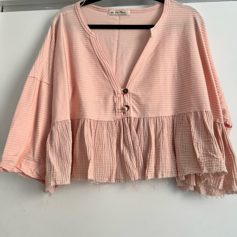 Free People Dallas Henley Top - Picture 5 of 10